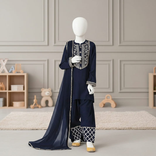 Lawn Eid collection 3pc kids code AC509