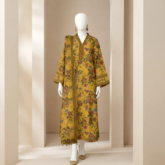 luxury embroidered print 3PC SUIT FC753