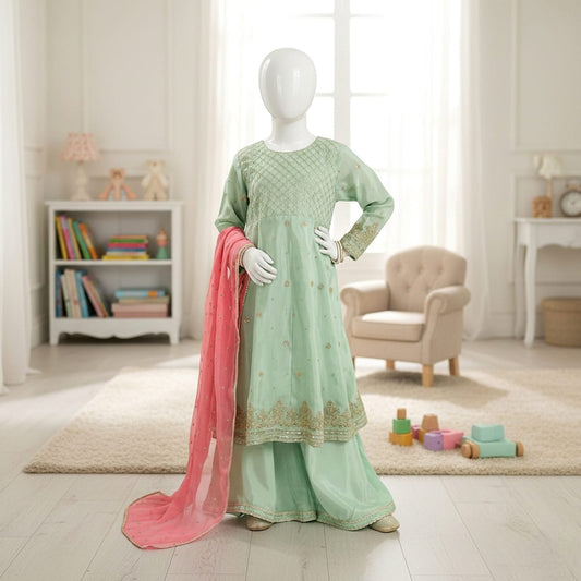 Lawn Eid collection 3pc kids code AC505