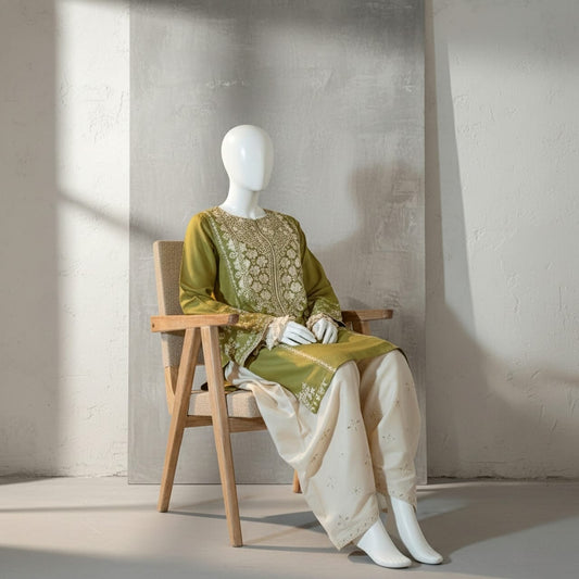 Unstitched embroidery 2pc CODE ZX2003